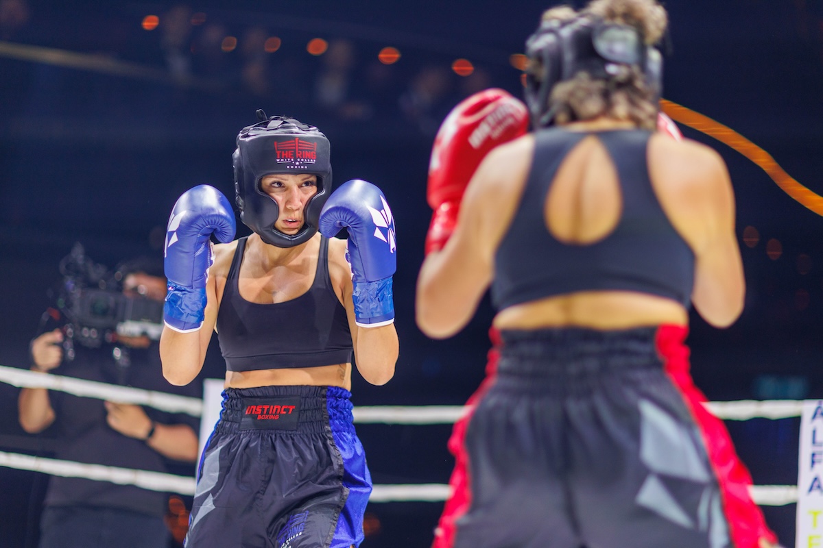 TheRing-the ring white collar boxing 2024 female fighter