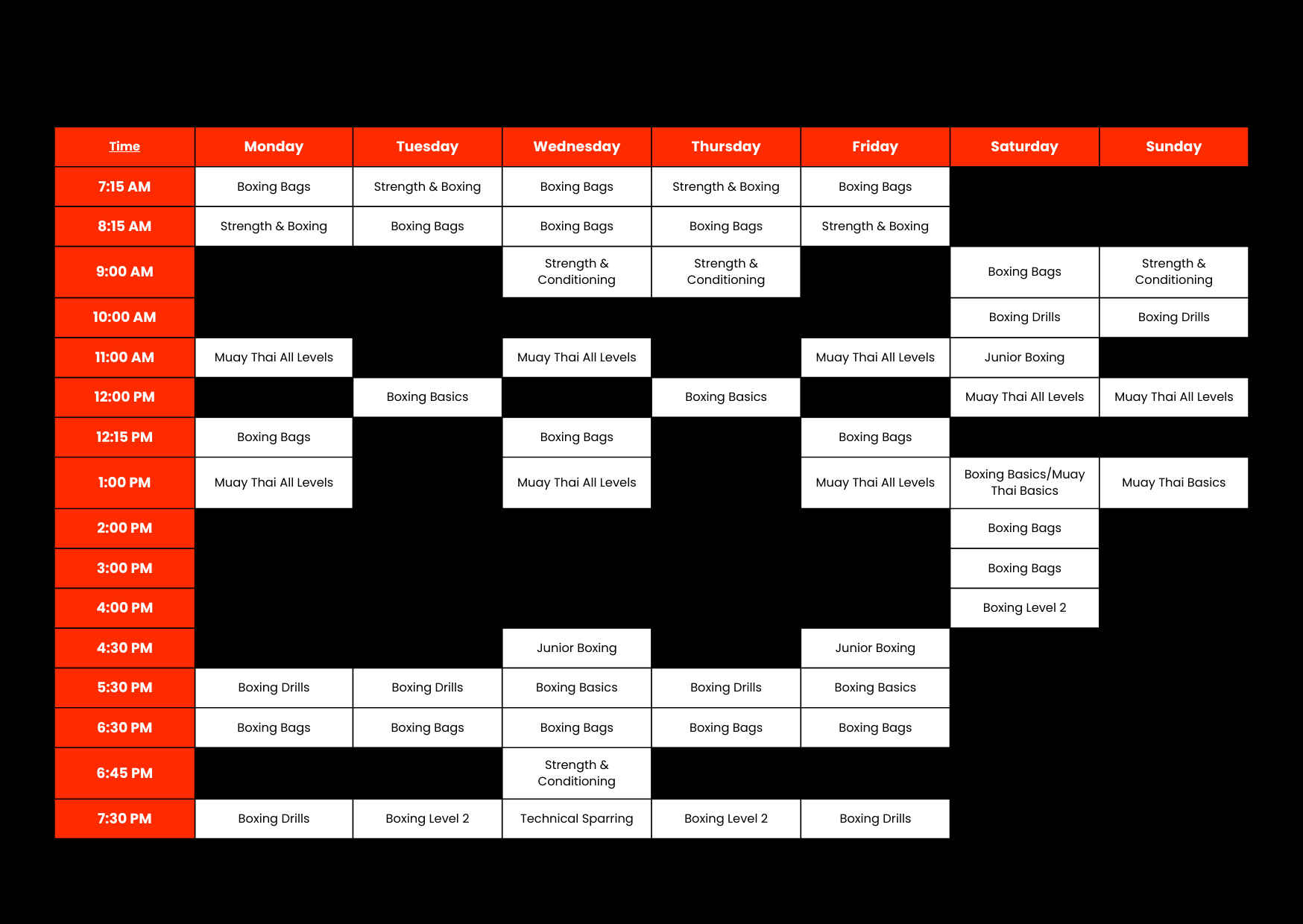 TRO Schedule 1 November 2024 - CURRENT